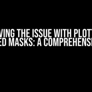 Solving the Issue with Plotting Predicted Masks: A Comprehensive Guide